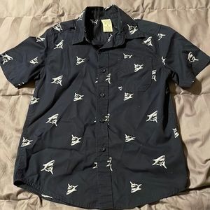 Shark Button Down
